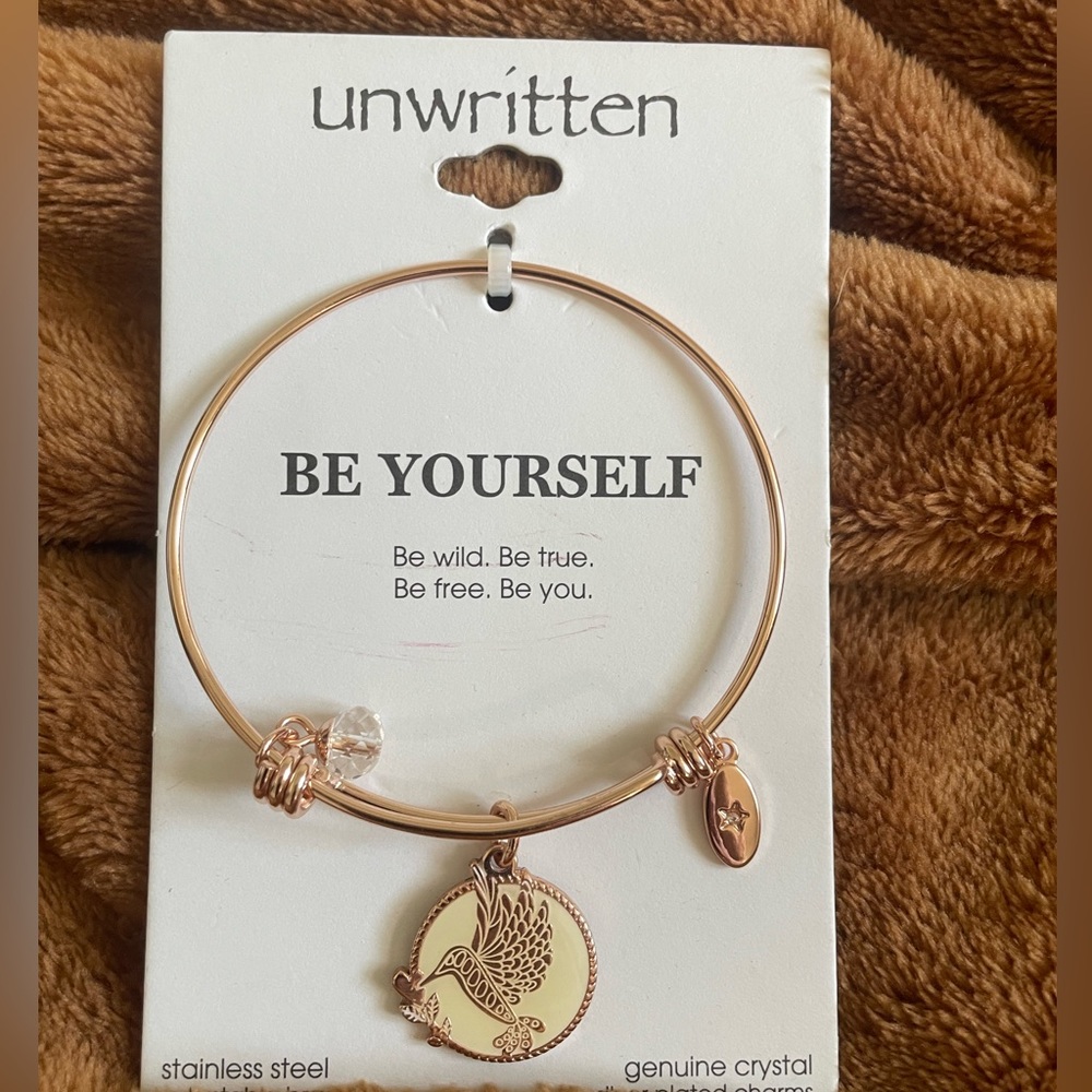 Unwritten Be yourself bracelet new with tags